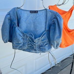 S/M Denim top